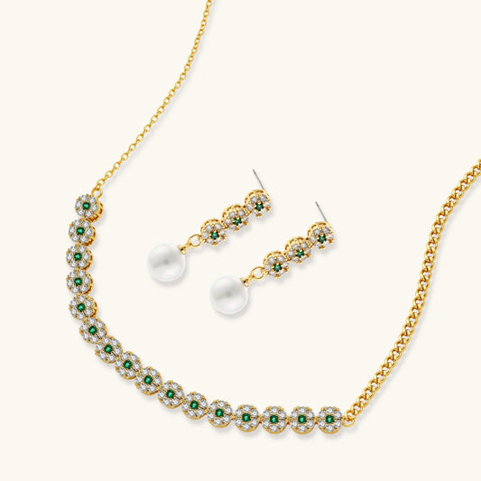 Emerald Garden Set - ratnalijewels