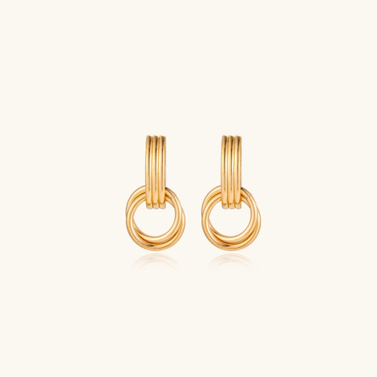 Linear Loop Drops - ratnalijewels