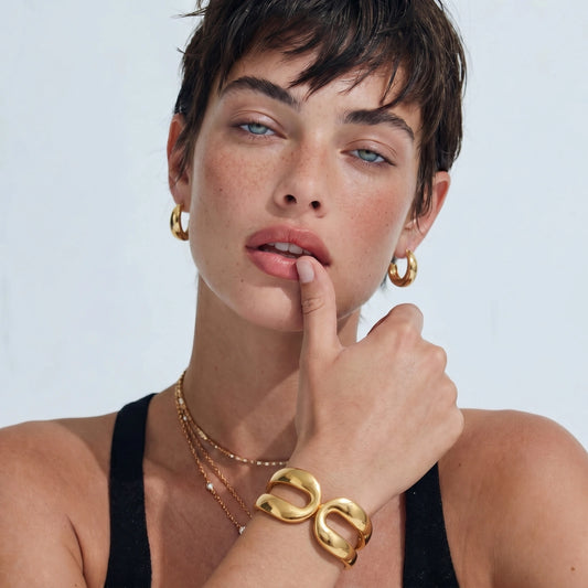 Infinite Bold Cuff - ratnalijewels