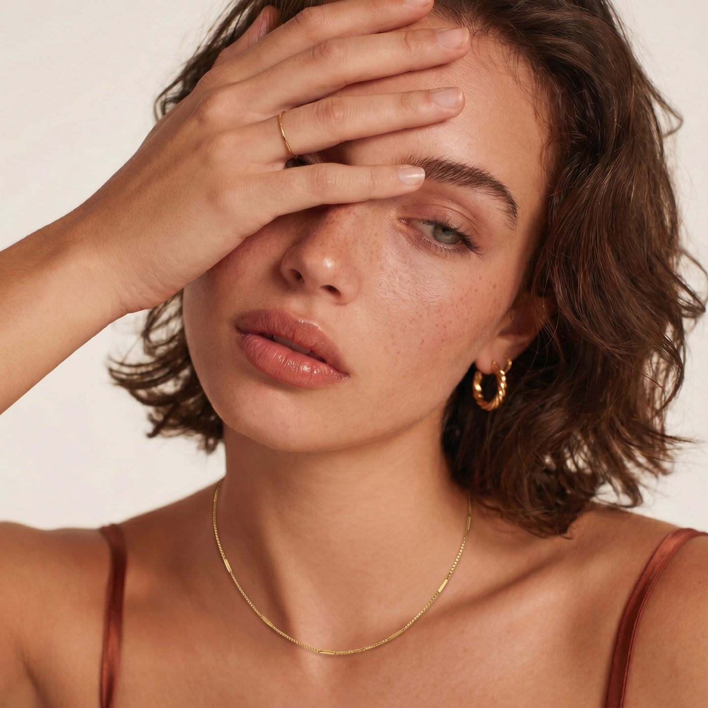 Golden Minimalist Chain - ratnalijewels