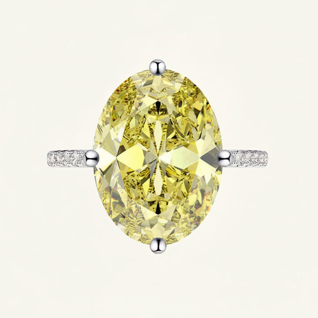 Yello diamond ring