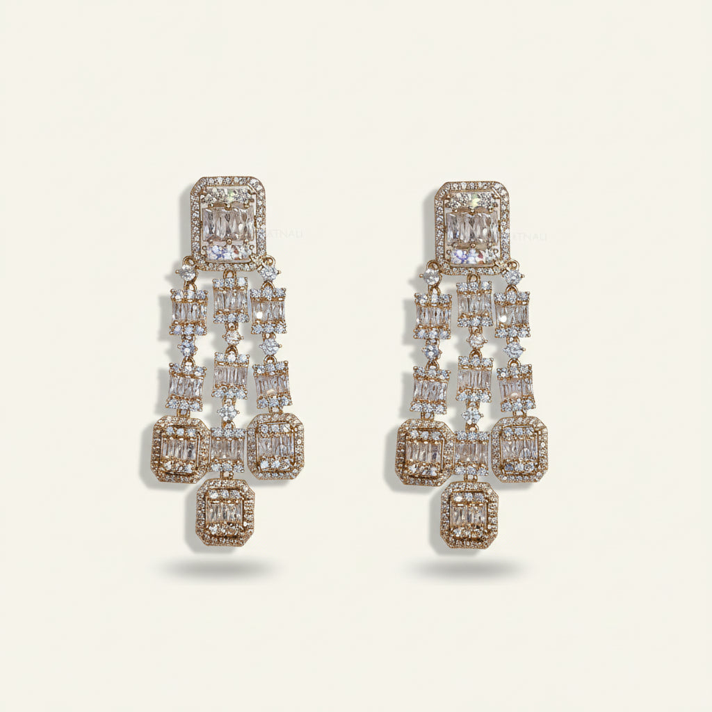 designer chandelier earrings