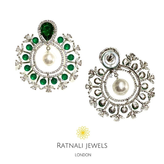 emerald earrings