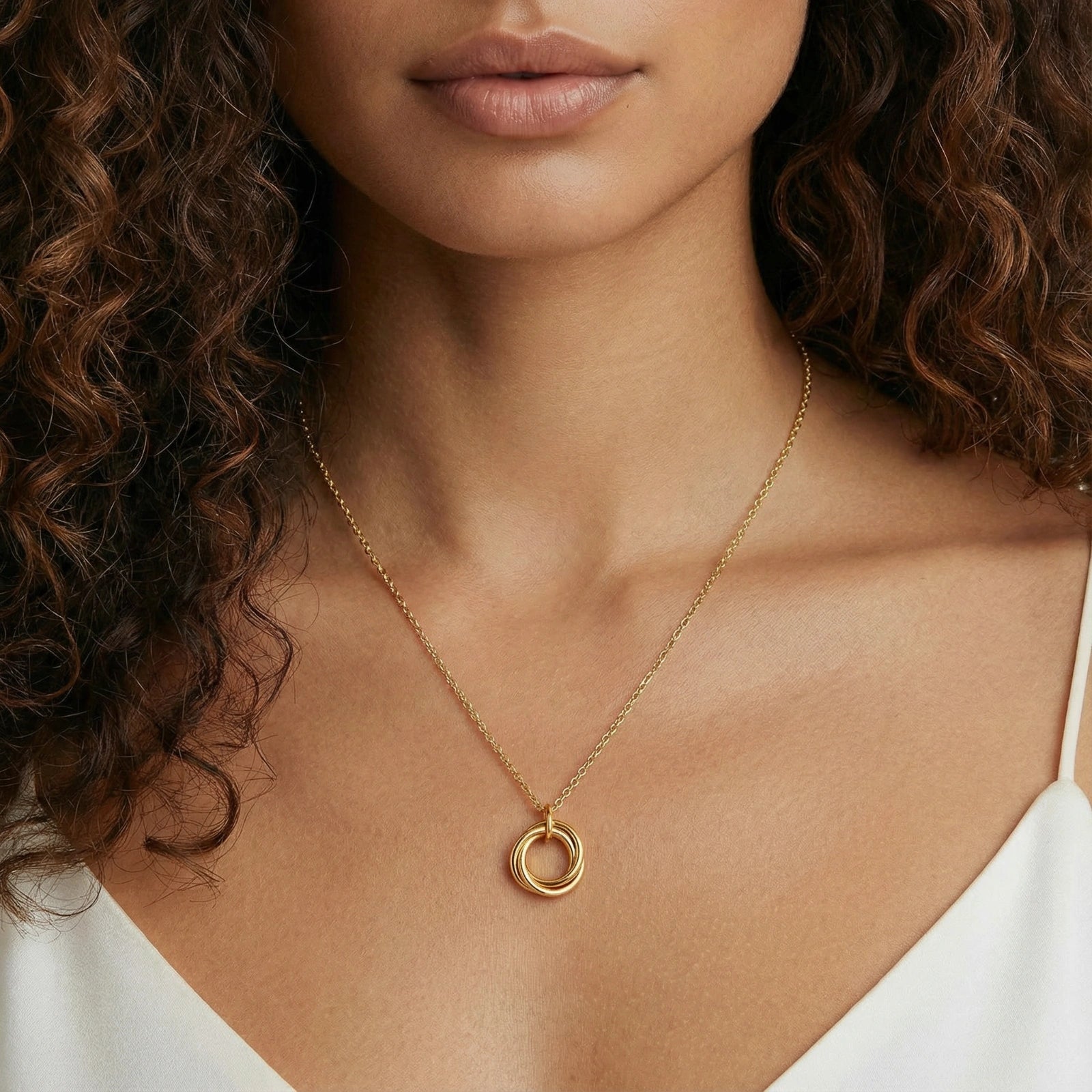 Twisted Harmony Necklace - ratnalijewels