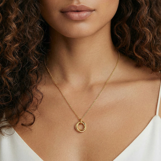 Twisted Harmony Necklace - ratnalijewels