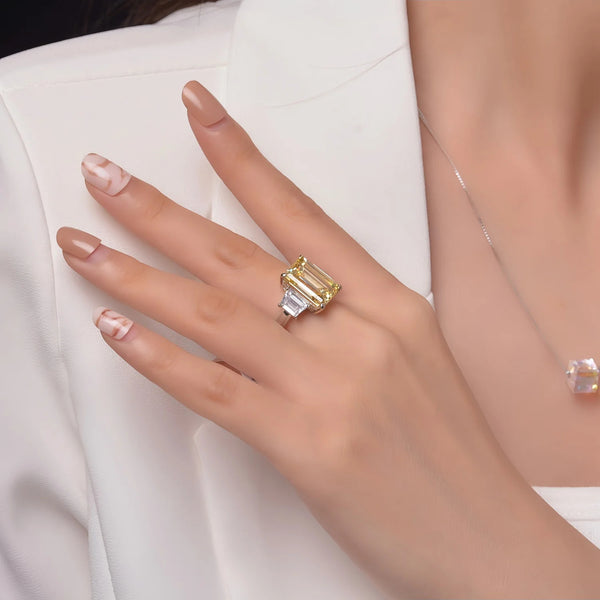 yellow diamond wedding ring