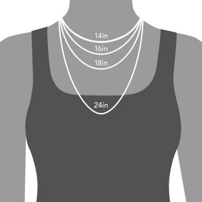 necklace chain length