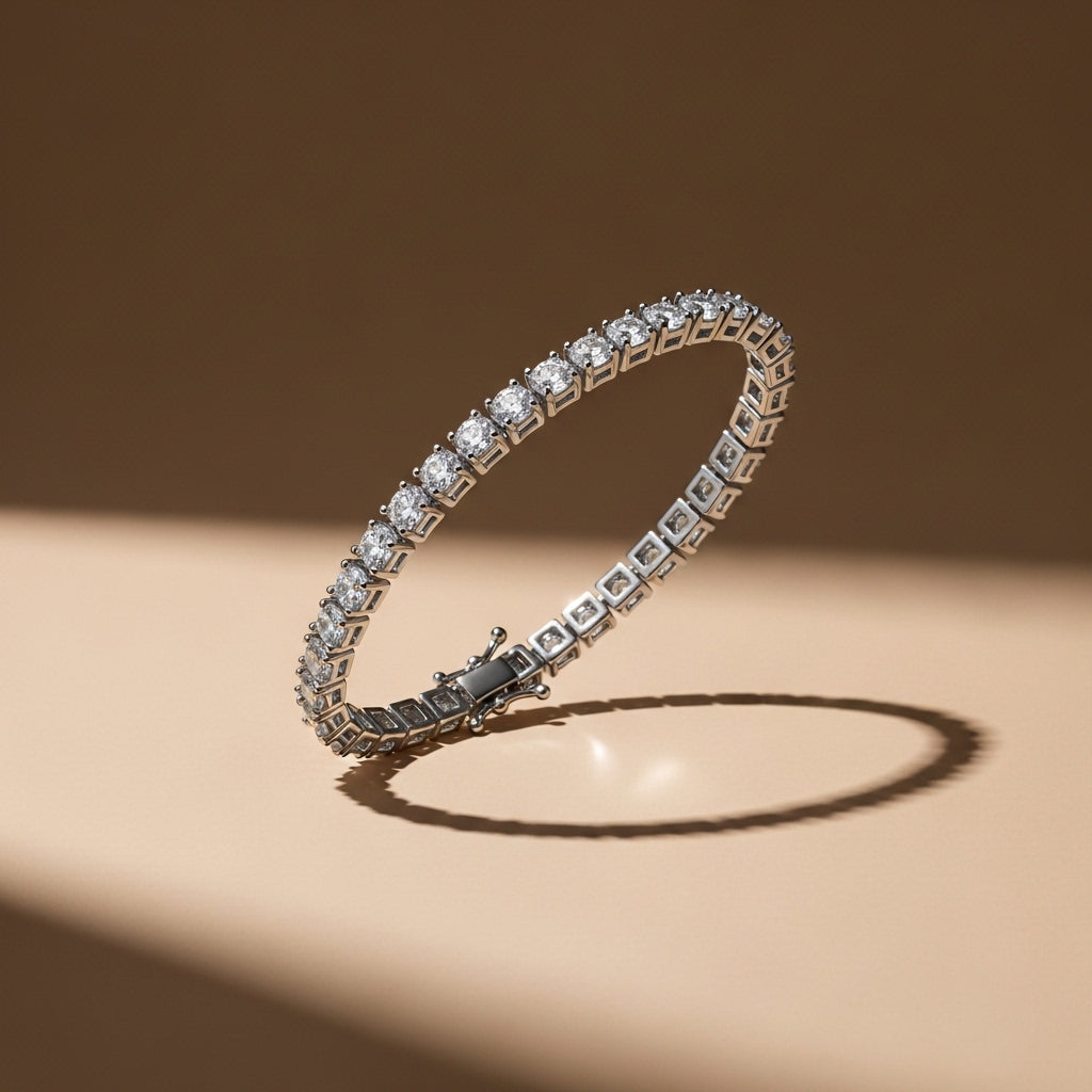 Classic Diamond Tennis Bracelet - ratnalijewels