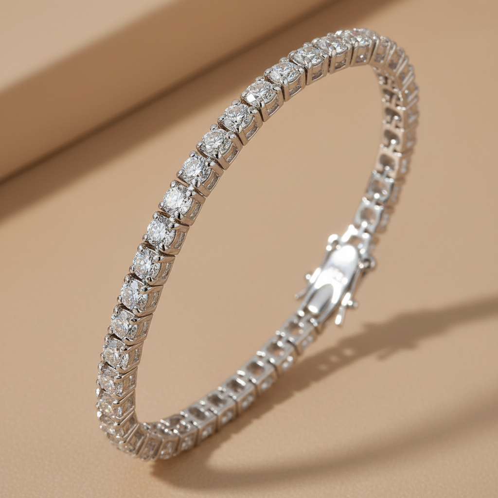 Classic Diamond Tennis Bracelet - ratnalijewels
