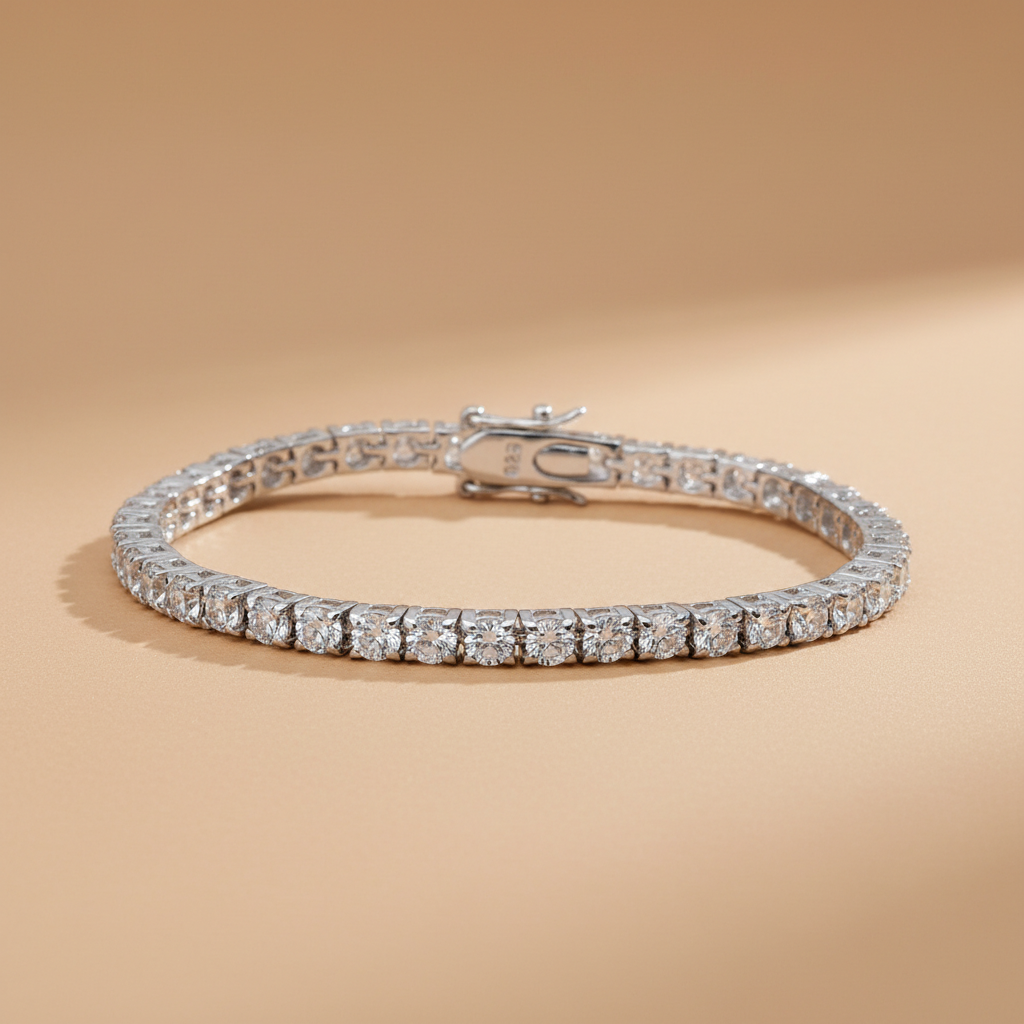 Classic Diamond Tennis Bracelet - ratnalijewels