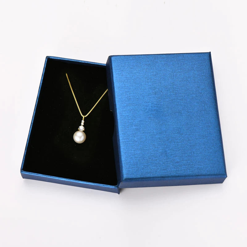Freshwater Pearl Pendant Necklace in 925 Sterling Silver, view 5, Ratnali Jewels