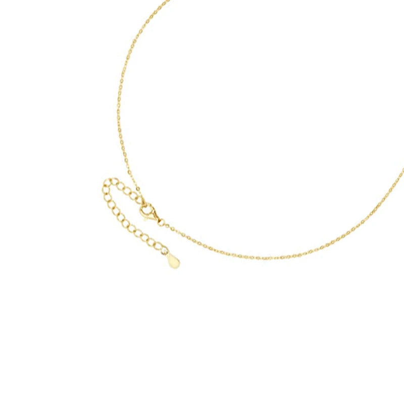 Moissanite Y Drop Tassel Necklace in 14K Gold Filled, view 5, Ratnali Jewels