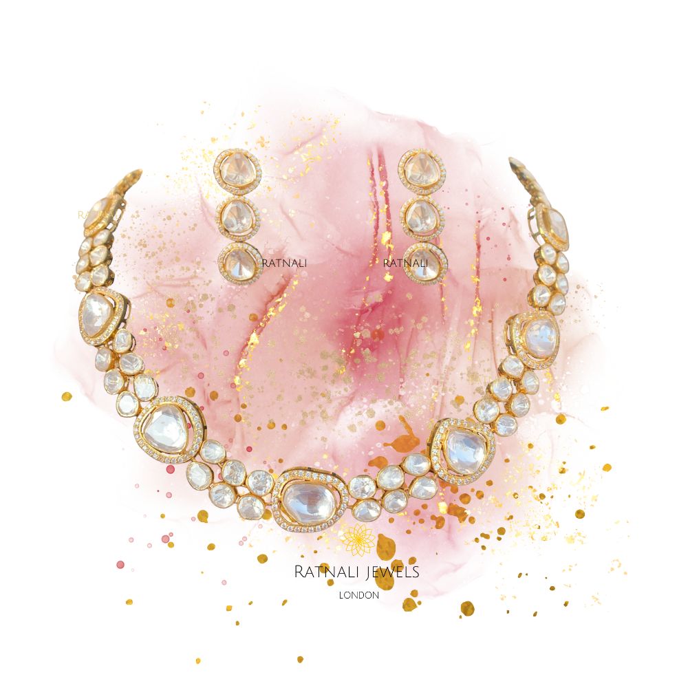 polki necklace jaipur