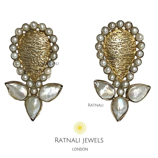 Ethnic Gold Earrings