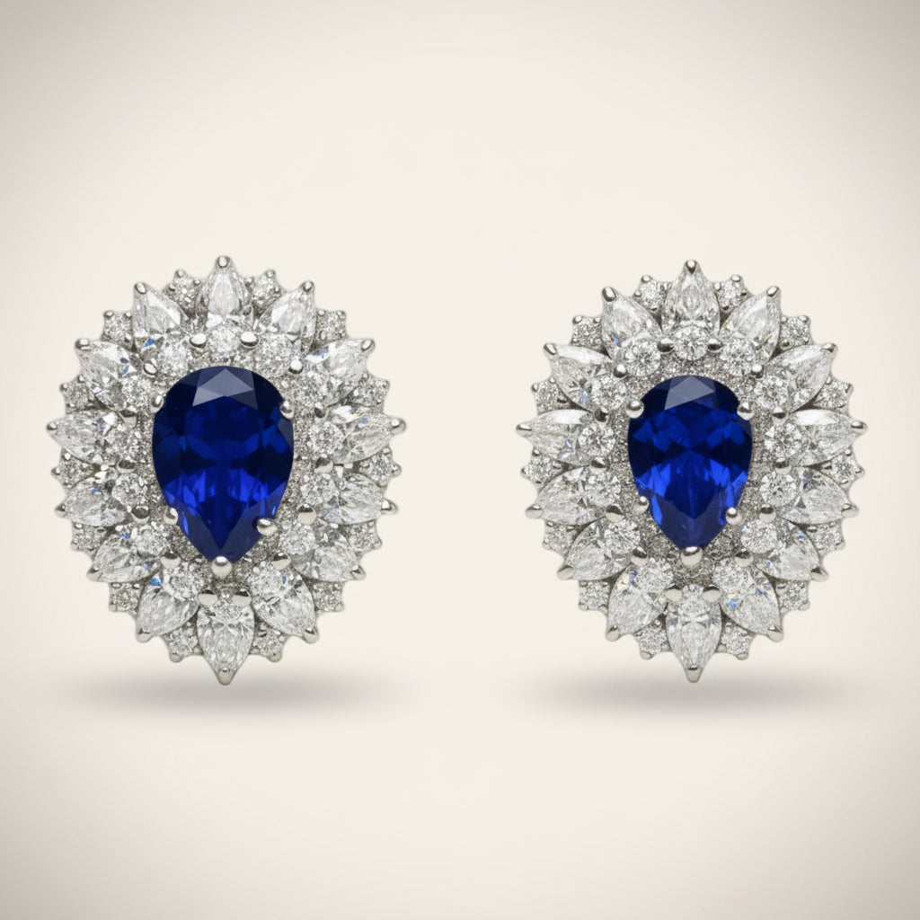 sapphire earrings UK