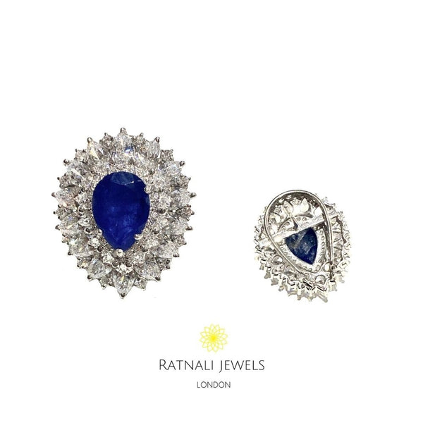 sapphire earrings UK